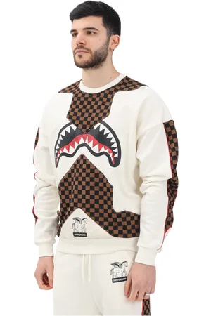 Sprayground Bluzy, Mężczyzna, Wielobarwność, M, Graficzny Sweter Streetwear