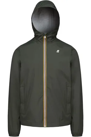 K-Way Kurtki, Mężczyzna, Zielony, XL, Nylon, Jack Stretch Nylon Jersey