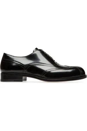 Bally Buty, Mężczyzna, Czarny, 41 EU, Czarne Sznurowane Sandały na Obcasie