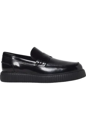 Hogan Buty, Mężczyzna, Czarny, 41 1/2 EU, Płaskie Buty Casual