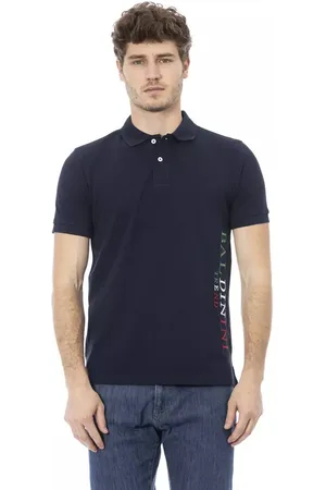 BALDININI Koszulki, Mężczyzna, Niebieski, S, Polo Shirts