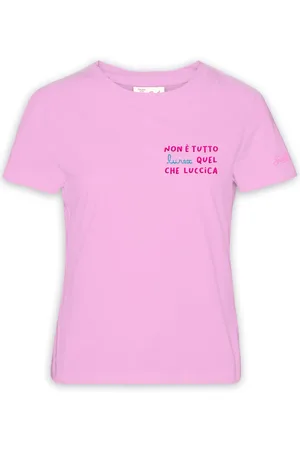 MC2 SAINT BARTH Koszulki, Kobieta, Różowy, S, T-Shirts