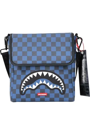 Sprayground Torebki, Mężczyzna, Niebieski, ONE SIZE, Niebieska Torba na ramię Midnight Sip