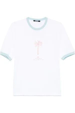 Jacquemus Koszulki, Mężczyzna, Biały, L, Biała Koszulka z Logo i Polo