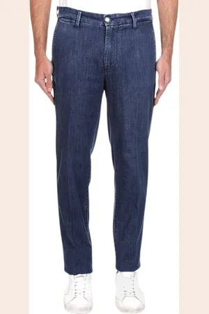 RE-HASH Jeansy, Mężczyzna, Niebieski, W32, Denim, Jeansyy męskie z denimu