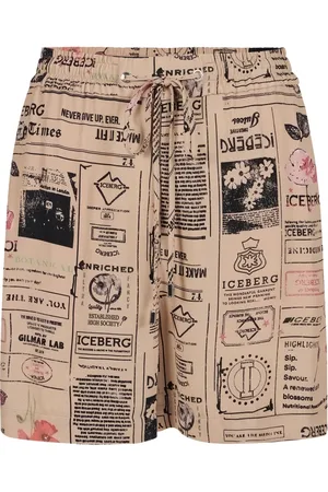 Iceberg Szorty, Kobieta, Wielobarwność, M, Krótkie Szorty Bermuda