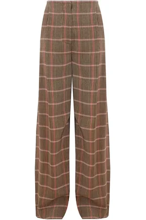 LARDINI Spodnie, Kobieta, brązowy, S, Eleganckie Brzowe Spodnie z Wiskoz dla Kobiet