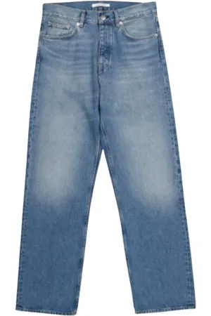 Sunflower Jeansy, Mężczyzna, Niebieski, W32, Denim, Jeansyy z kamienia wyprane Komfortowy krój