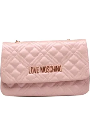 Moschino Torebki, Kobieta, Różowy, ONE SIZE, Torby na ramię z magnetycznym zamykaniem