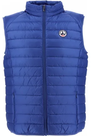 Jott Kurtki, Mężczyzna, Niebieski, 4XL, Bezrękawnik puchowy