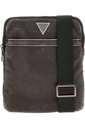 Guess Torebki, Mężczyzna, brązowy, ONE SIZE, Skóra, Torba listonoszka Vintage PU Leather Milano