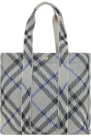 Burberry Torebki, Kobieta, Zielony, ONE SIZE, Klasyczna Torba z Wzorem Kratki