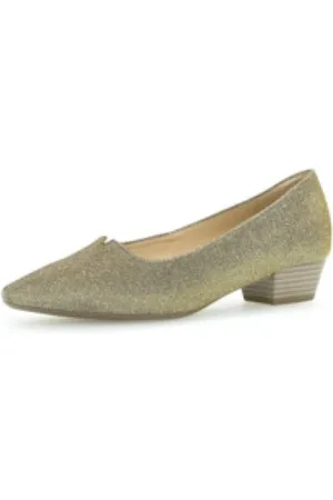 Gabor Buty, Kobieta, Żółty, 39 1/2 EU, Złoty Stylowy Model