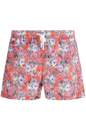 Kiton Stroje kąpielowe, Mężczyzna, Wielobarwność, M, Paisley Print Szorty Kąpielowe