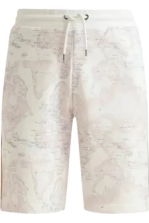 ALVIERO MARTINI 1A CLASSE Szorty, Mężczyzna, Biały, S, Bermudy w stylu casual-chic w pastelowym białym