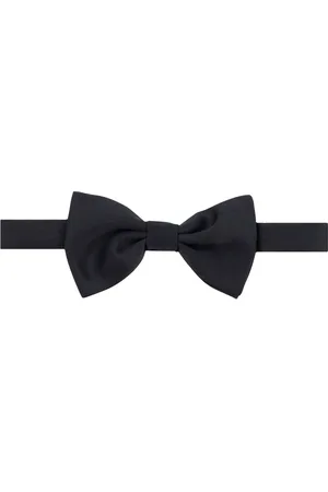 TAGLIATORE Akcesoria, Mężczyzna, Czarny, ONE SIZE, Satinowa Mucha z Metalowym Zapięciem