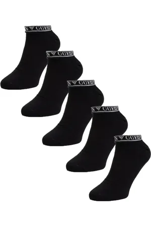 Guess Bielizna, unisex, Czarny, ONE SIZE, Bawełna, Zestaw Bawełnianych Skarpet