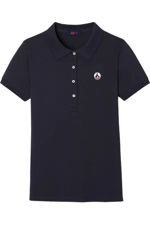 Jott Koszulki, Kobieta, Niebieski, S, Bawełna, Elastyczne Polo Franca