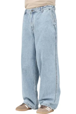 Armani Exchange Jeansy, Mężczyzna, Niebieski, W31, Denim, Klasyczne luźne jeansy z denimu