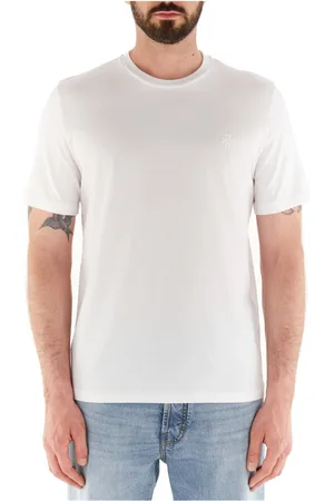 Jacob Cohen Koszulki, Mężczyzna, Biały, M, Białe T-shirty i Pola