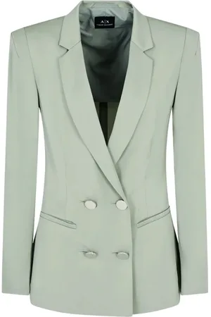 Armani Exchange Kurtki, Kobieta, Zielony, S, Zielony Stylowy Zegarek Modowy