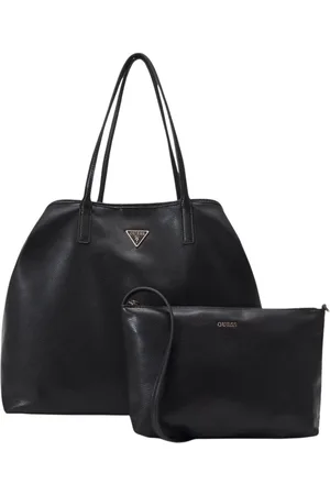 Guess Torebki, Kobieta, Czarny, ONE SIZE, Skóra, Torebka 2-w-1 Victtoria
