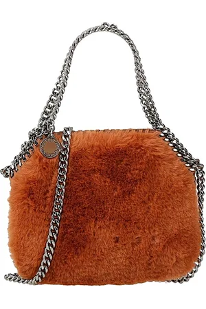 Stella McCartney Torebki, Kobieta, brązowy, ONE SIZE, Poliester, Elegancka Torba na Ramię dla Kobiet