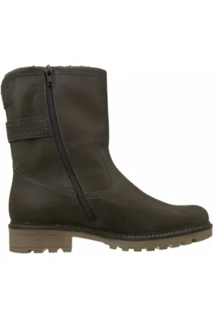 Gabor Buty, Kobieta, brązowy, 40 EU, Szare Buty Nubuk Oil Nickifutte