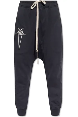Rick Owens Spodnie, Kobieta, Czarny, S, x Champion