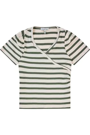 Munthe Koszulki, Kobieta, Czarny, 2XL, Paski Army Tee