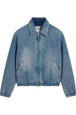 Ami Kurtki, Mężczyzna, Niebieski, M, Denim, Serce Przyjaciel Denim Kurtka