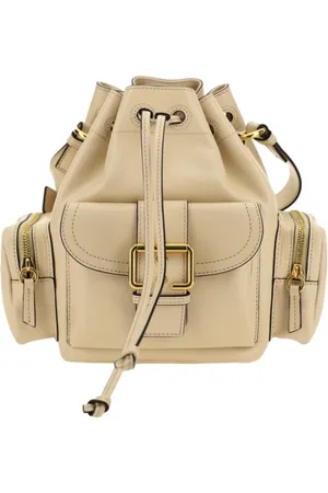 Chloé Torebki, Kobieta, Beżowy, ONE SIZE, Torba na aparat z zamknięciem na sznurek