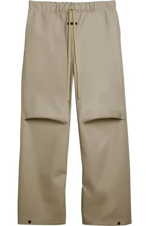 FEAR OF GOD Spodnie, Mężczyzna, Beżowy, M, Luźne Spodnie Baggy
