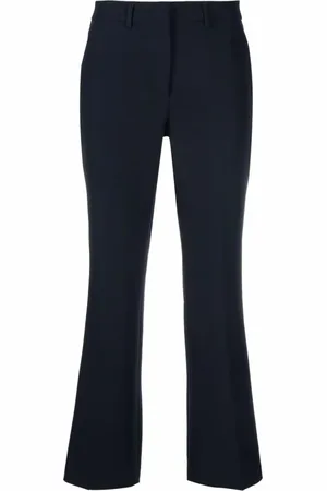 SEVENTY BY SERGIO TEGON Spodnie, Kobieta, Niebieski, XS, Leather Trousers