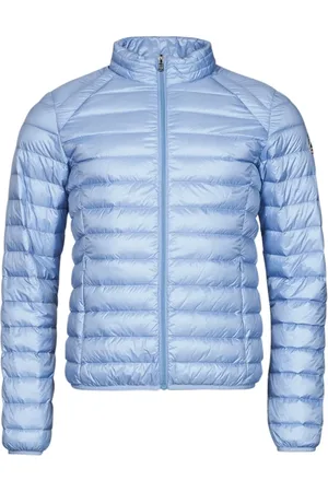 Jott Kurtki, Mężczyzna, Niebieski, 2XL, Lekka Dopasowana Kurtka Puchowa