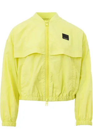 Armani Exchange Kurtki, Kobieta, Żółty, S, Żółta Kurtka i Płaszcz z poliamidu