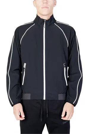 Calvin Klein Kurtki, Mężczyzna, Czarny, S, Sportowa Bluza