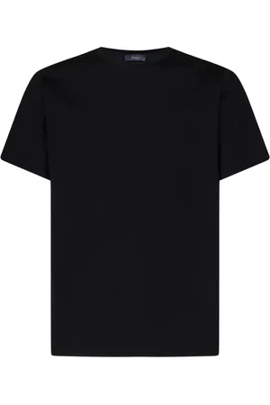 HERNO Koszulki, Mężczyzna, Czarny, 2XL, Czarna koszulka i polo