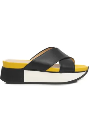 Cerruti 1881 Buty, Kobieta, Czarny, 38 EU, Sandały Platformowe z Plecionymi Paskami