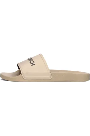 Woolrich Buty, Mężczyzna, Beżowy, 44 EU, Len, Męskie Sandały Slide