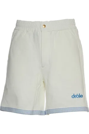Drôle de Monsieur Szorty, Mężczyzna, Beżowy, L, Bermudy Off White