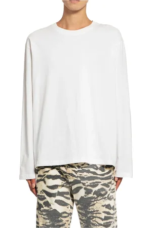 Stockholm Surfboard Club Koszulki, Mężczyzna, Biały, 2XL, Biała Koszulka z Długim Rękawem