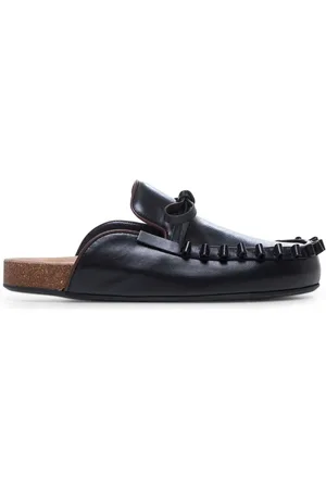 J.W.Anderson Buty, Kobieta, Czarny, 37 EU, Skóra, Sandały Bow Flat