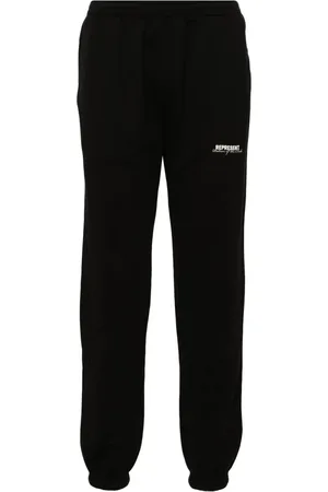 Represent Spodnie, Mężczyzna, Czarny, 2XL, Czarne Stylowe Spodnie