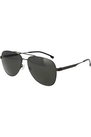 HUGO BOSS Akcesoria, Mężczyzna, Szary, ONE SIZE, Polaroidowe Okulary Aviator dla Mężczyzn
