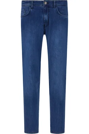 Boggi Milano Jeansy, Mężczyzna, Niebieski, W33, Denim, Ultra-lekkie dżinsy z elastanem