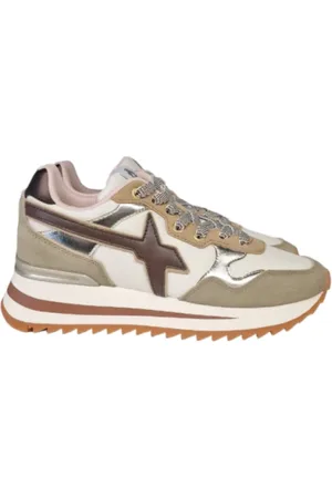 W6YZ Buty, Mężczyzna, Beżowy, 36 EU, Sneakers Yak-W Model