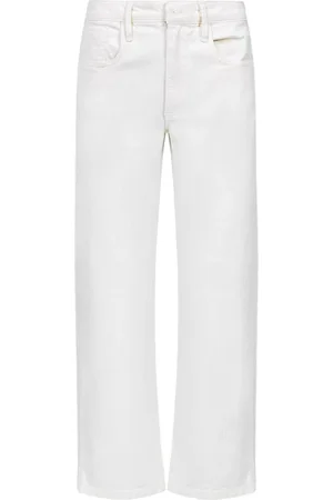 Alchemist Jeansy, Kobieta, Biały, S, Denim, Crater straight denim