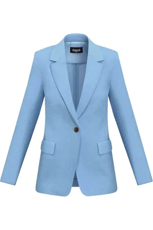 MARELLA Kurtki, Kobieta, Niebieski, S, Bezczasowa Elegancja Niebieska Kurtka