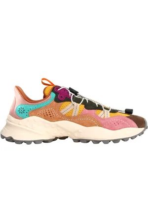 Flower Mountain Buty, Kobieta, Wielobarwność, 36 EU, Zamsz, Suede Trekking Sneakers